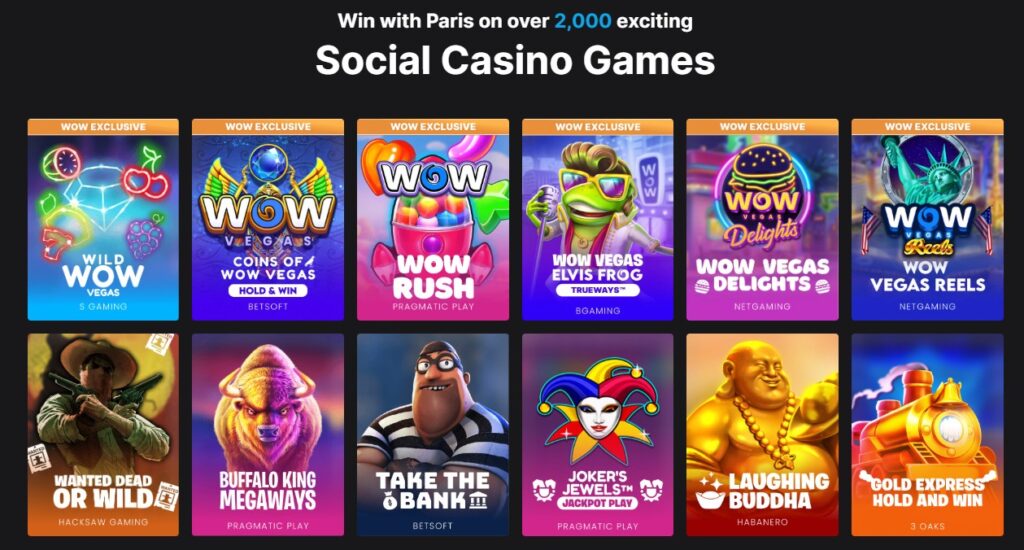 Wow Vegas Casino Games Desk Ss1