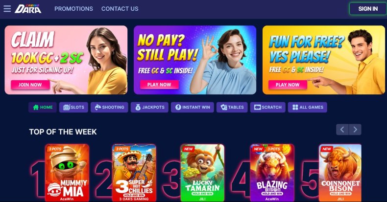 Dara Casino Main