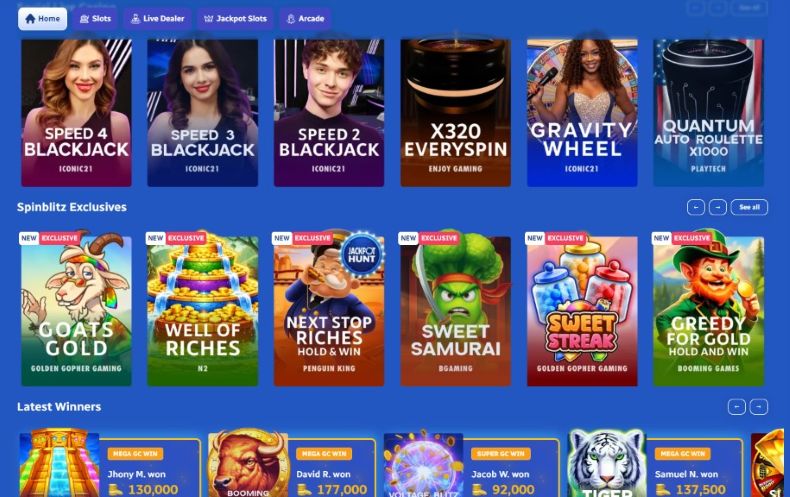 Spinblitz Games