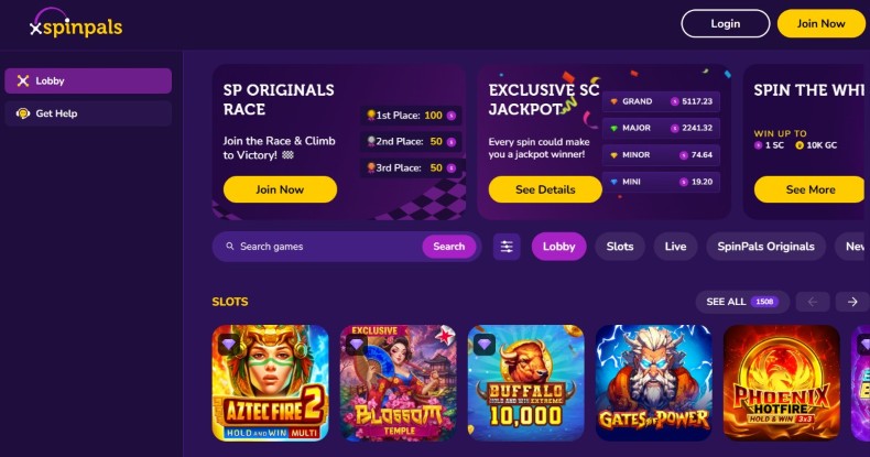 Spinpals Main Page