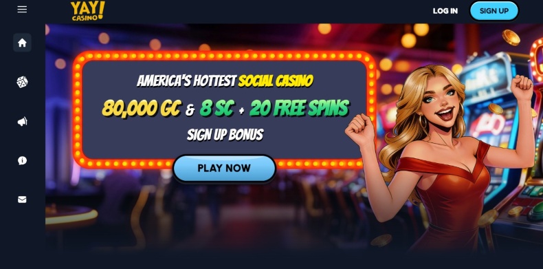 Yay Casino Homepage