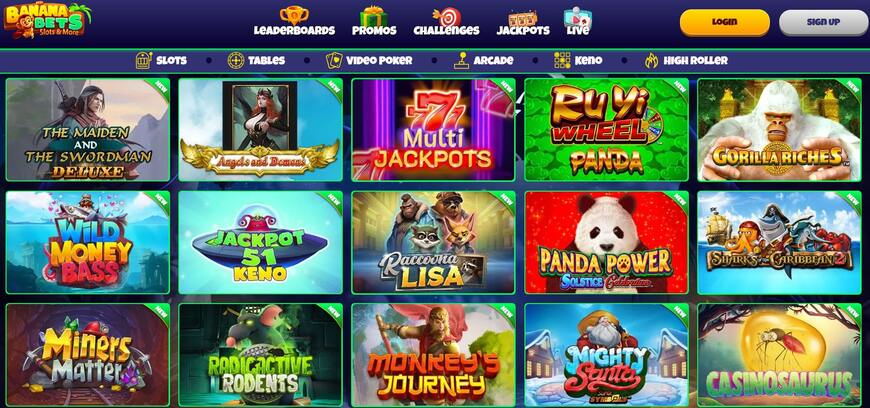 Banana Bets Game Page