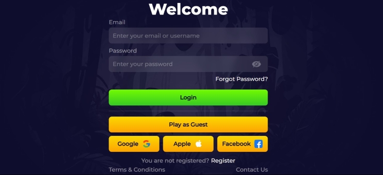Bananabets Main Page