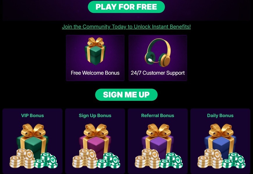 Icasino Promo Page