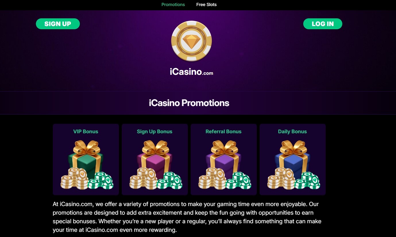 Icasino Promotions Image