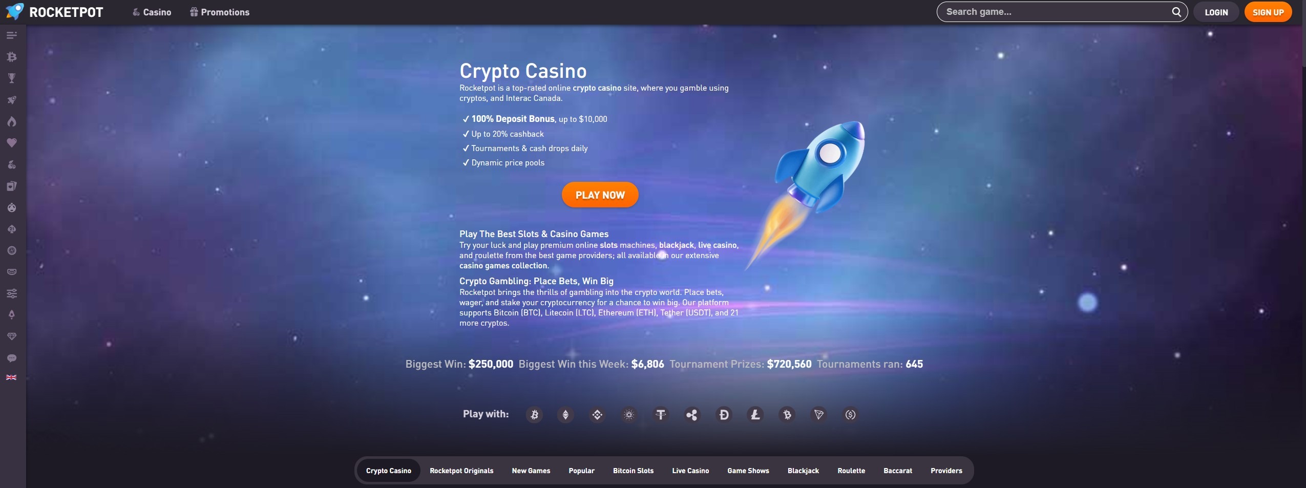Rocketpot Casino Desk 1 Ss