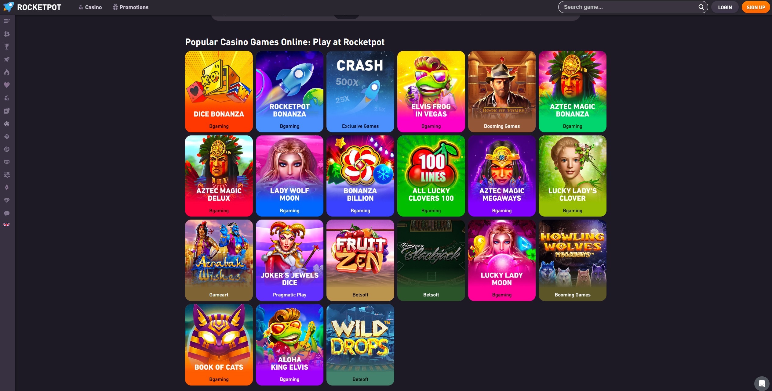 Rocketpot Casino Desk 3 Ss
