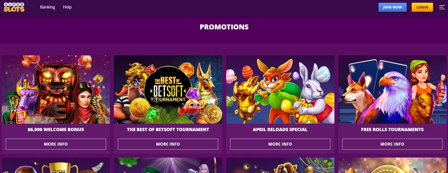 Superslots Casino Promotions Image