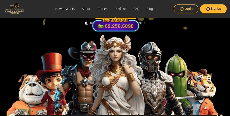 The Money Factory Main Page