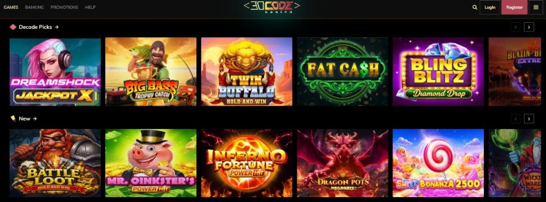Decode Casino Games
