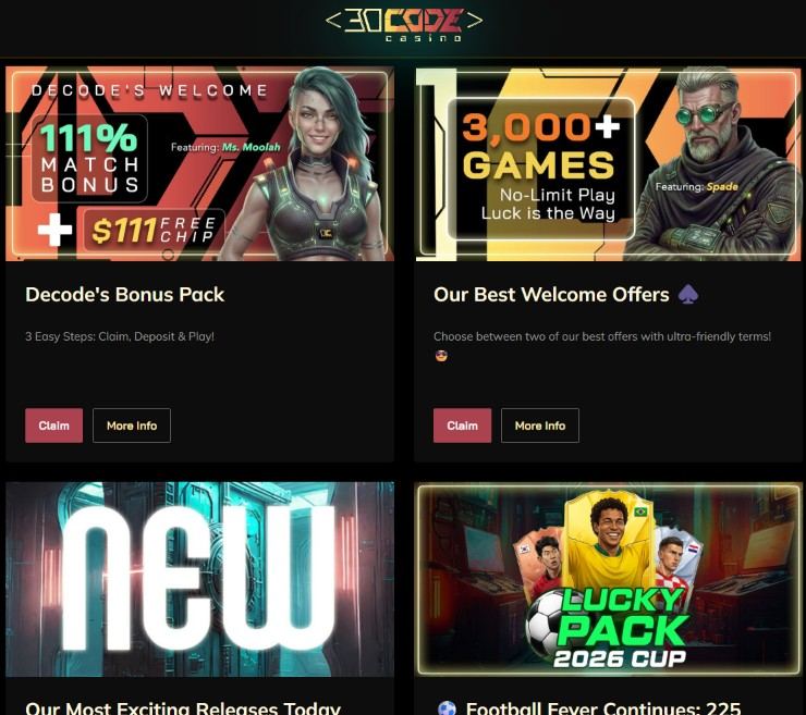 Decode Casino Promos