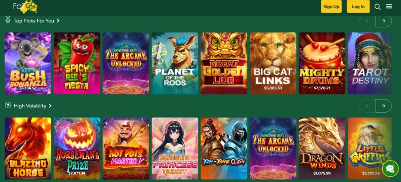 Fairgo Casino Games