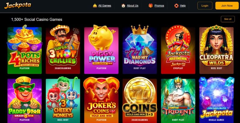 Jackpota Casino Games