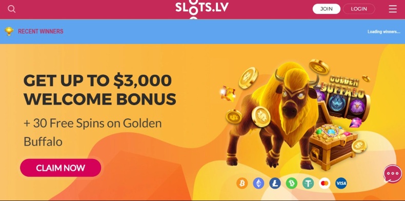 Slots.lv Main