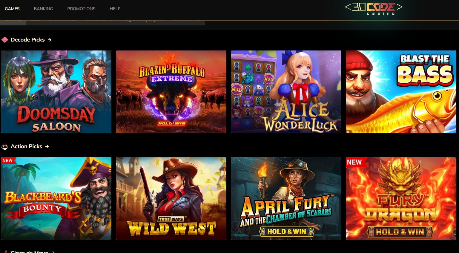 Decode Casino Games Desk Ss1