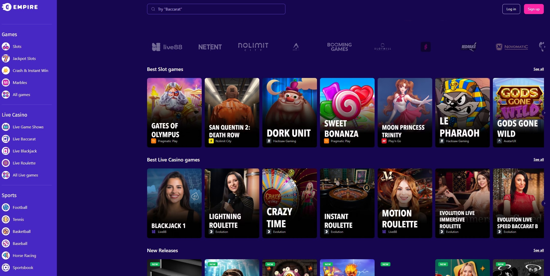 Empire Io Casino Desk Ss1
