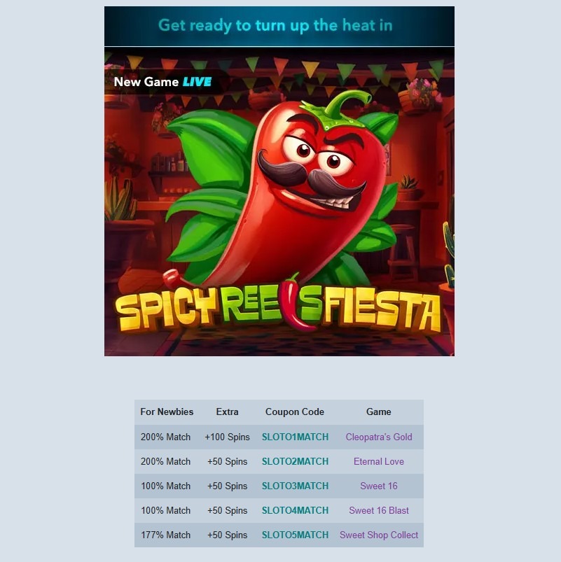 Sloto Cash Casino Promotion Desk Ss1