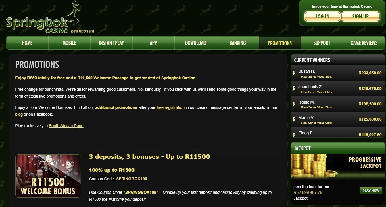 Springbok Casino Desk Ss2