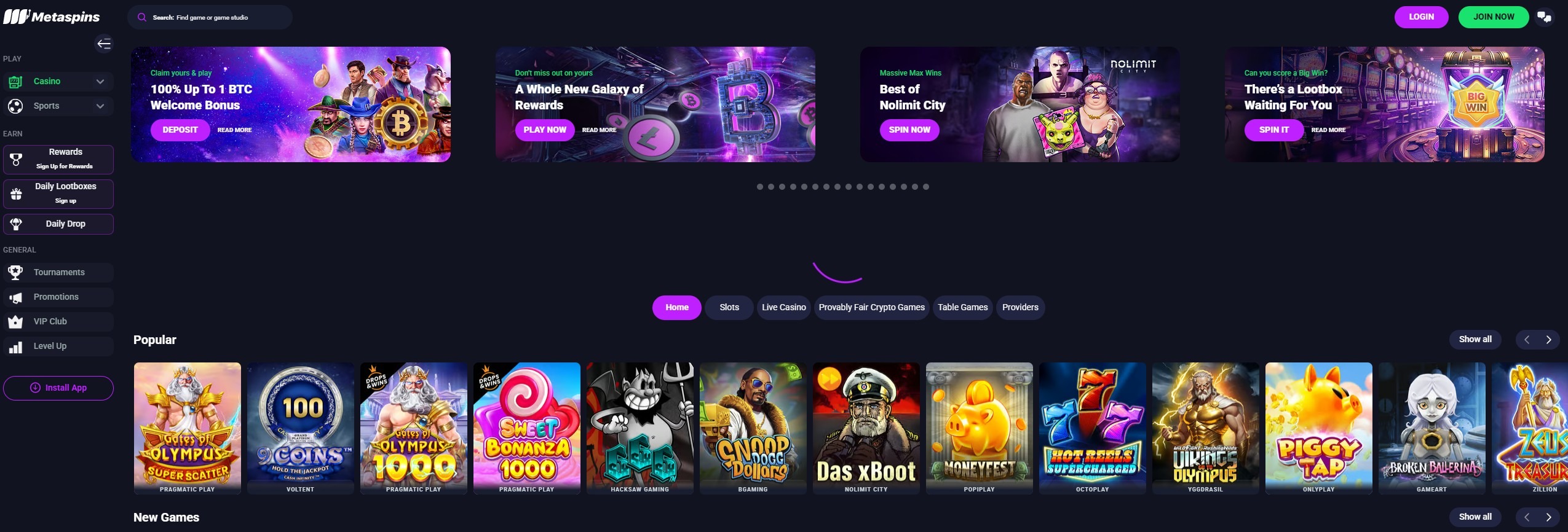 Metaspins Casino Desk Ss1