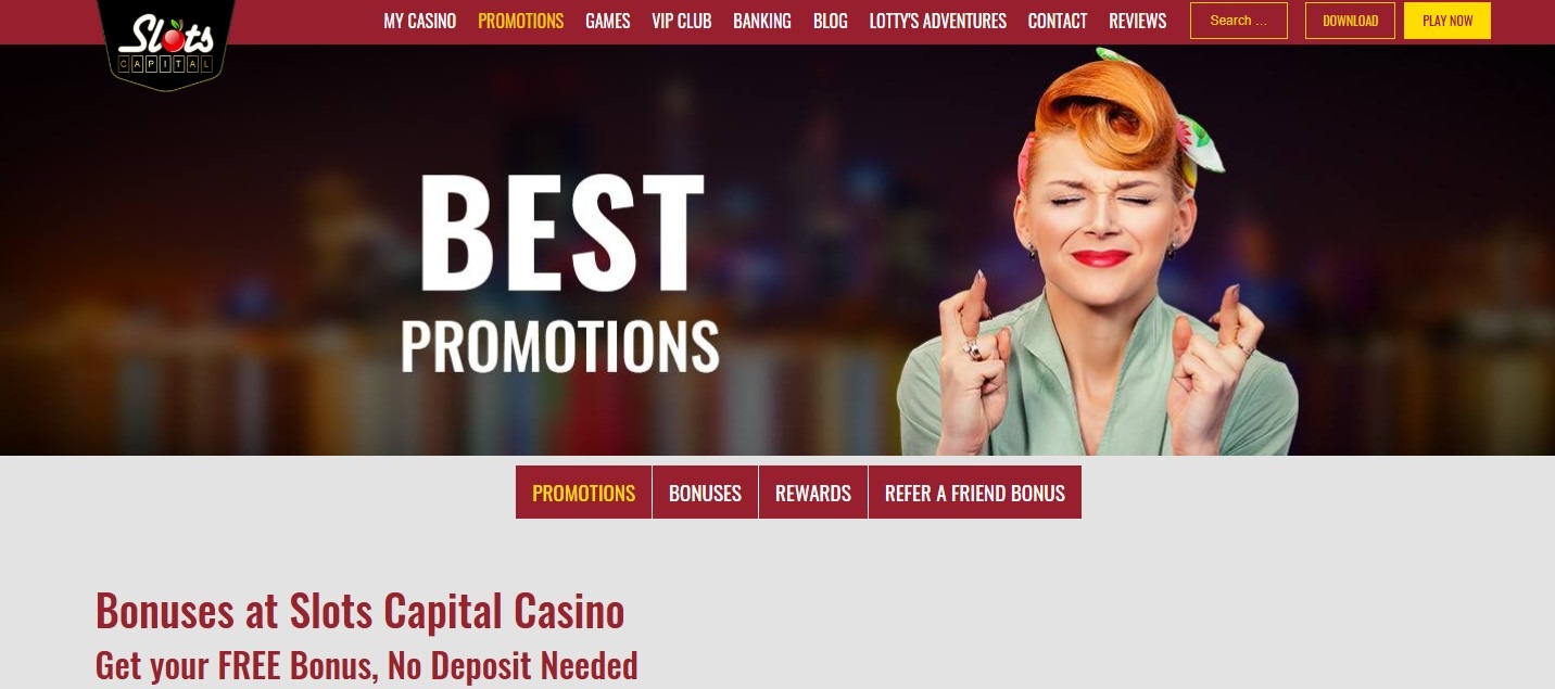 Slots Capital Bonus Image