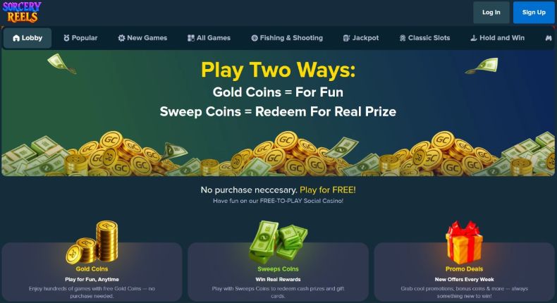 Sorcery Reels Offers