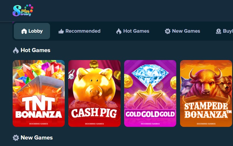 Spin Sorcery Casino Games
