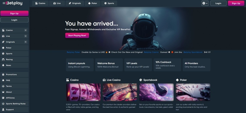 Betplay Home