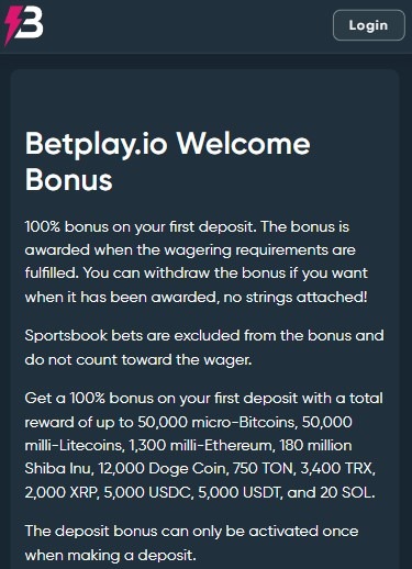 Betplay Casino Mobile Promotions Image