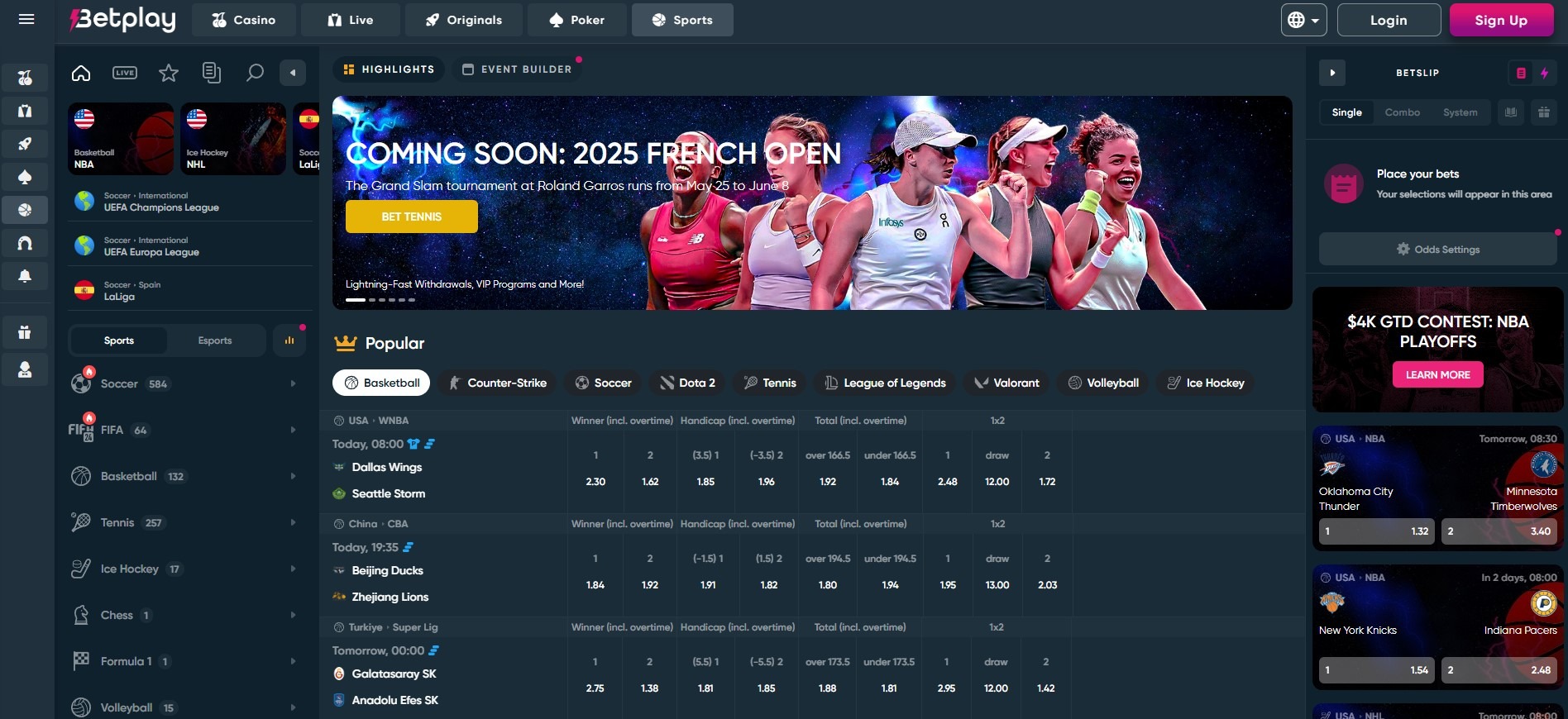 Betplay Casino Sports Image