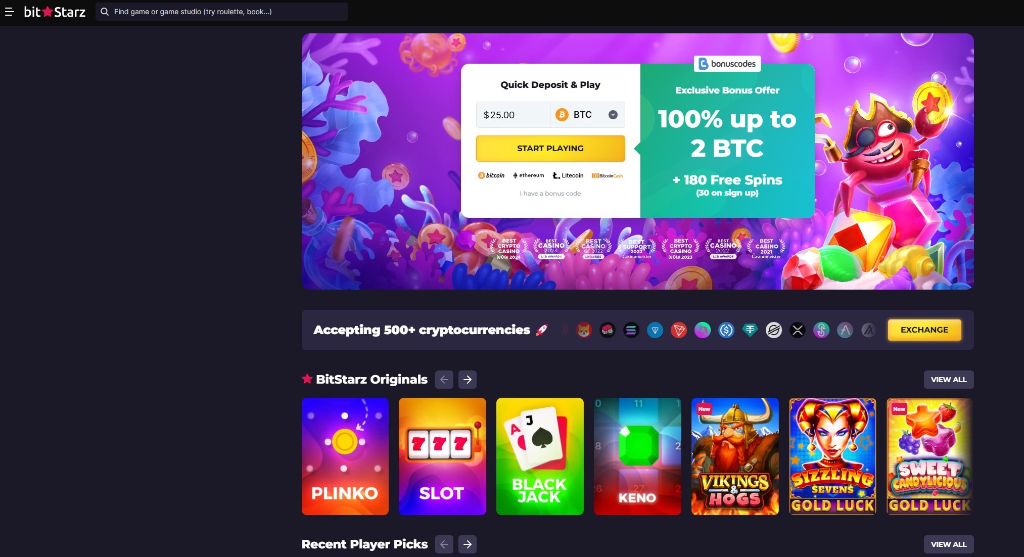 Bitstarz Desck Ss1