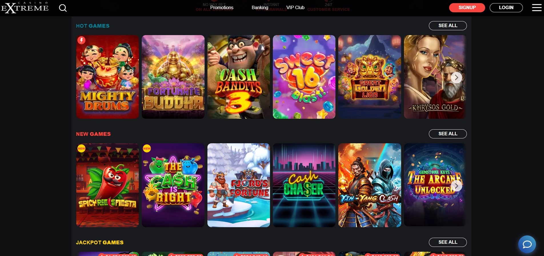 Casino Extreme Games Image