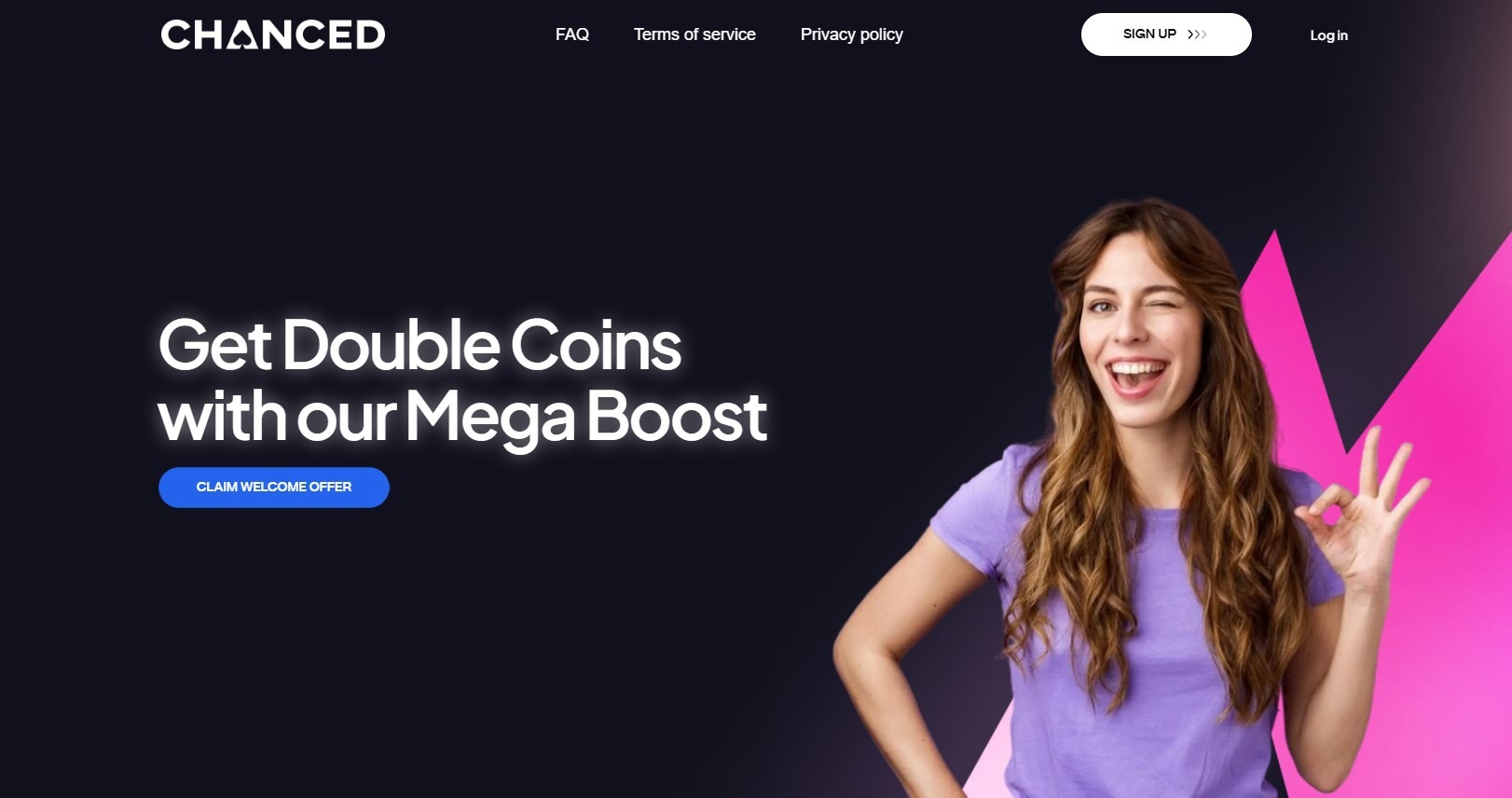 Chanced Casino Home Image