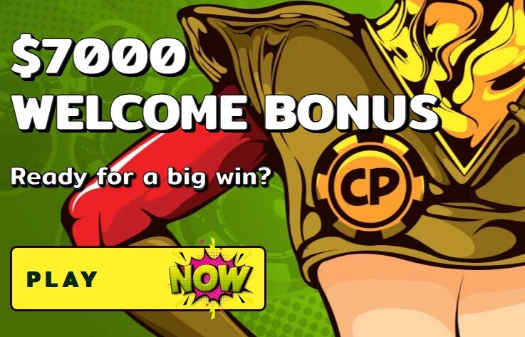 Comicplay Casino Homepage