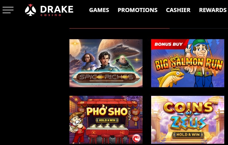 Drake Casino Games
