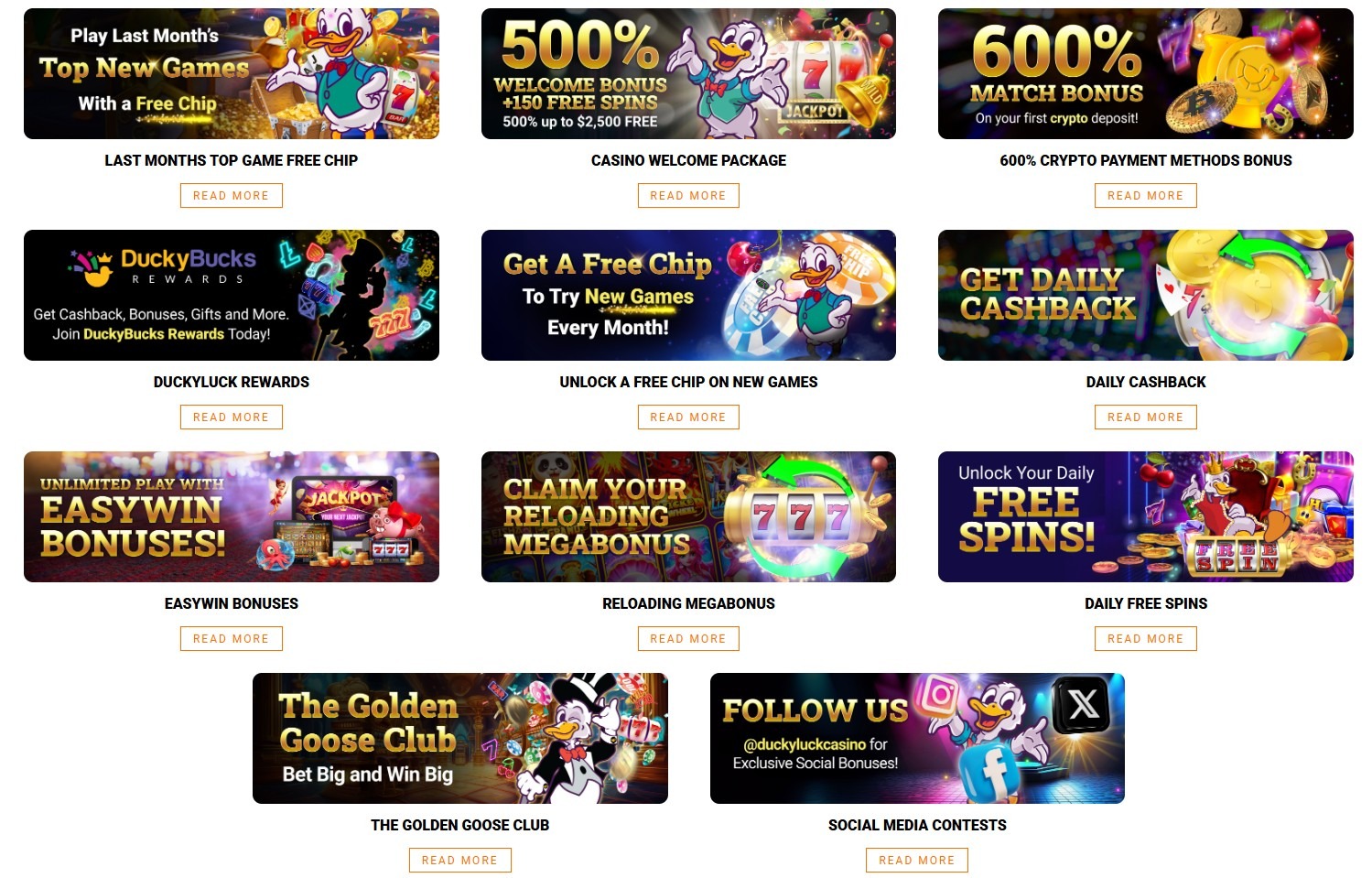 Ducky Lucky Casino Bonus Ss2