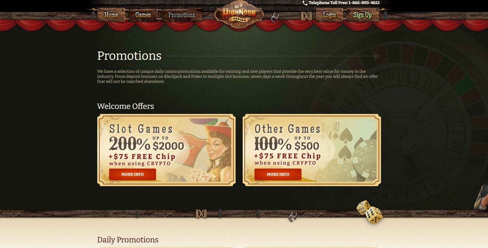 Highnoon Casino Promo Image