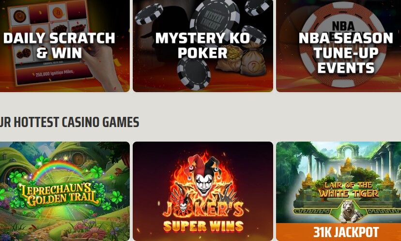 Ignition Casino Games