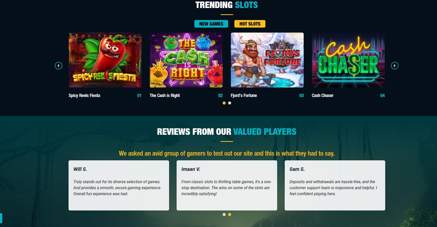 Island Reels Casino Games Image