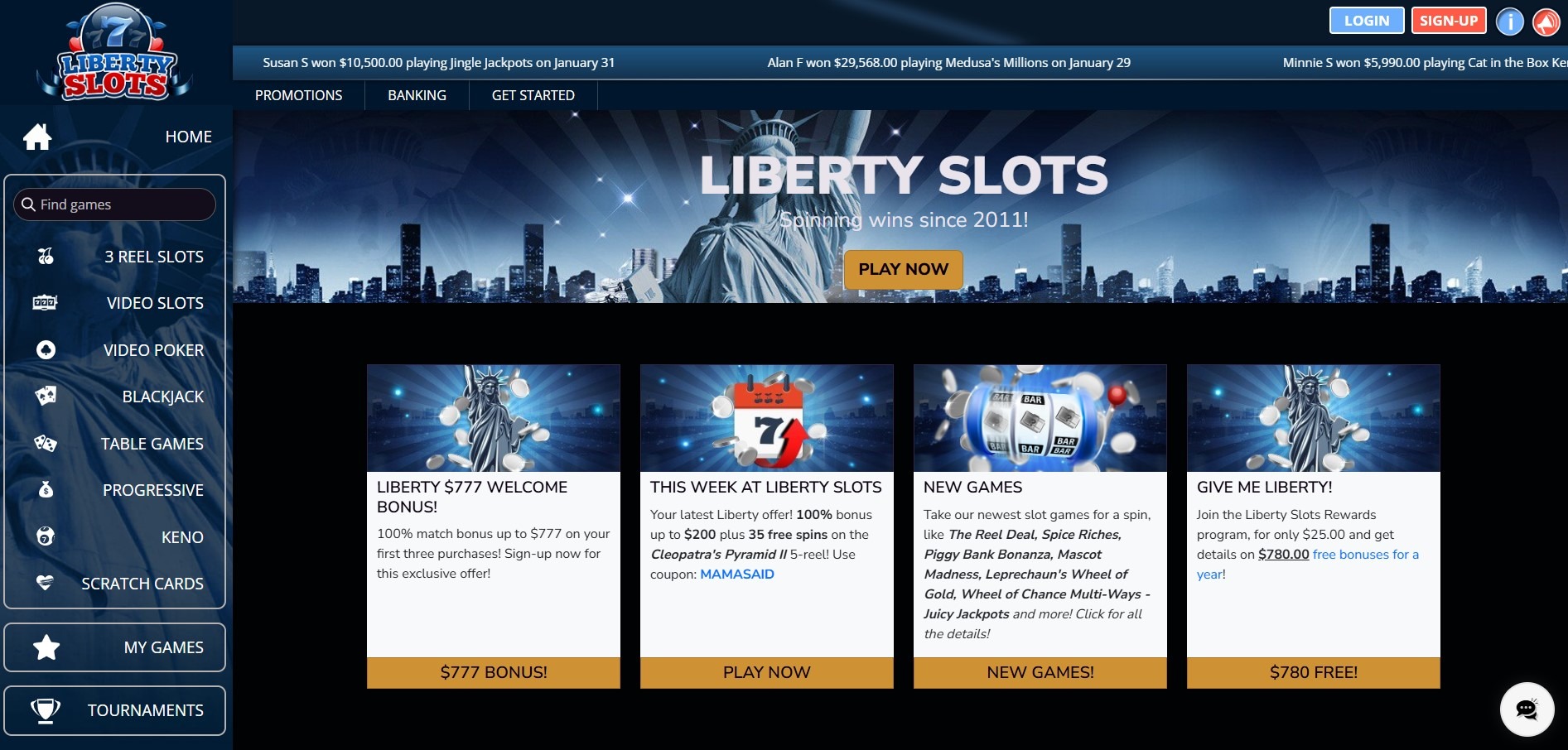 Liberty Slots Casino Image