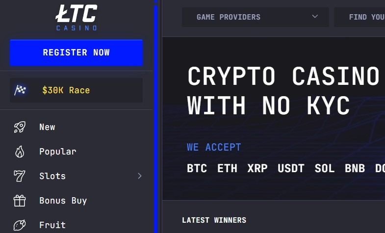 Ltc Casino Homepage