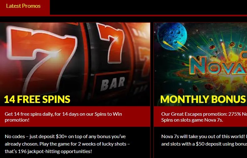 Planet 7 Casino Promos