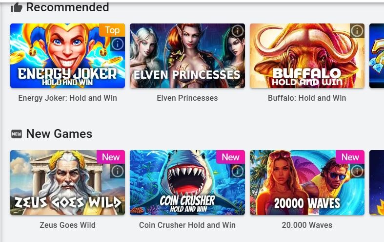 Pulsz Casino Games