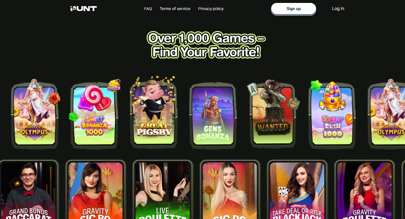 Punt Casino Games Image