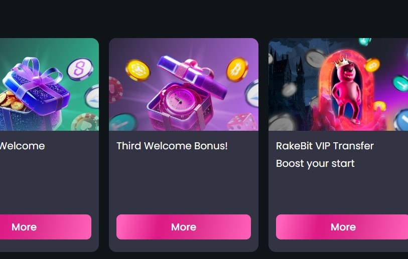 Rakebit Casino Promotions