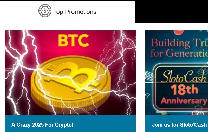 Slotocash Casino Promotions