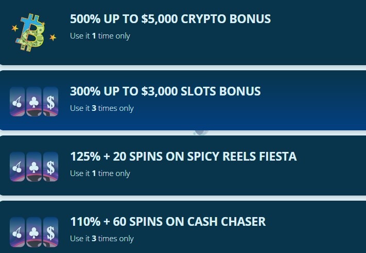 Spinfinity Casino Coupon