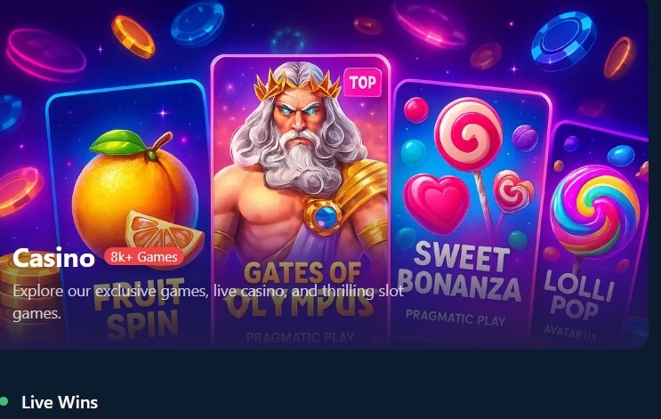 Wild Io Casino Games