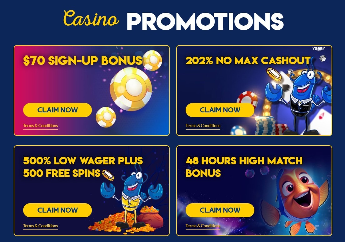 Yabby Casino Deposit Bonus Ss1