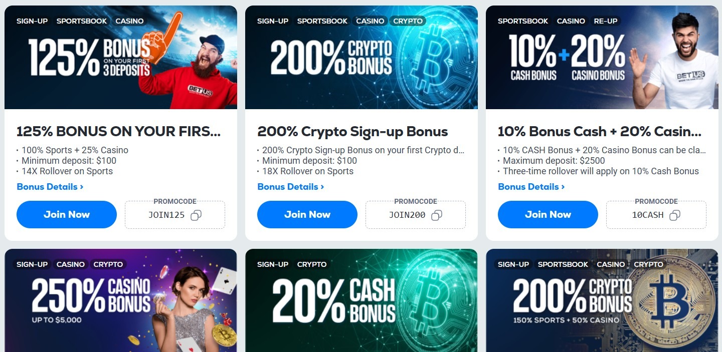 Betus Casino Bonuses Desk Ss1