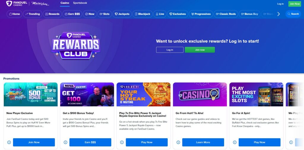 Fanduel Casino Promotions Image